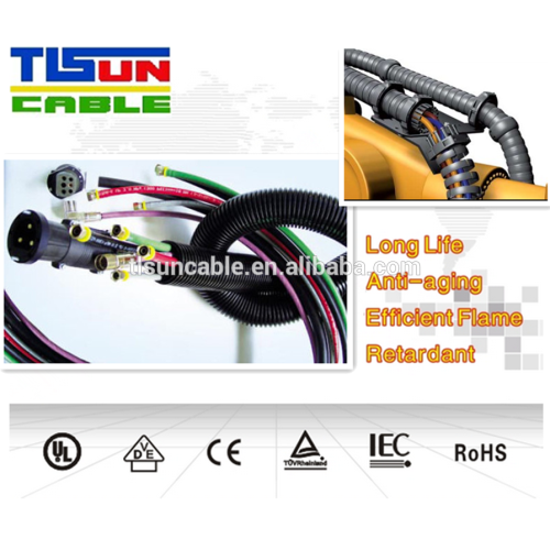 Industrial Robot cable for sliding applications moving system